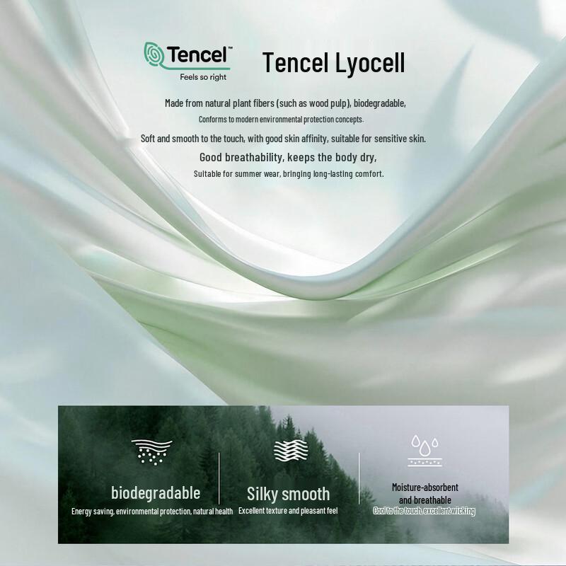 FIRS Men's Tencel Lyocell Blend Polo Shirt