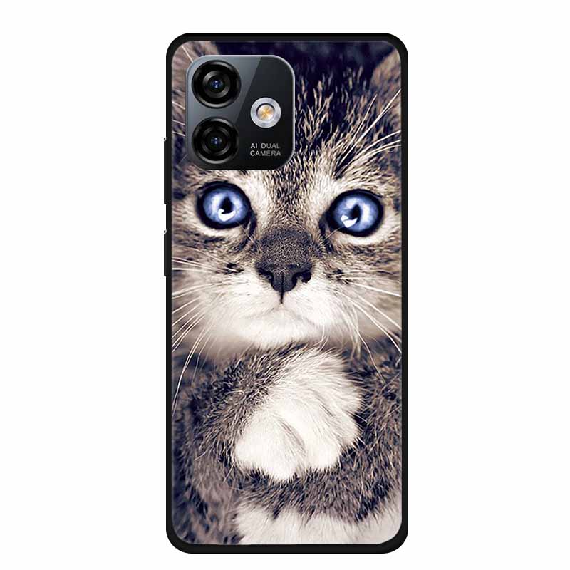 For Ulefone Note 16 Pro Case Animals Soft Silicone TPU Back Cover Phone Cases For Ulefone Note16 Pro 16Pro Bumper Wolf Fundas