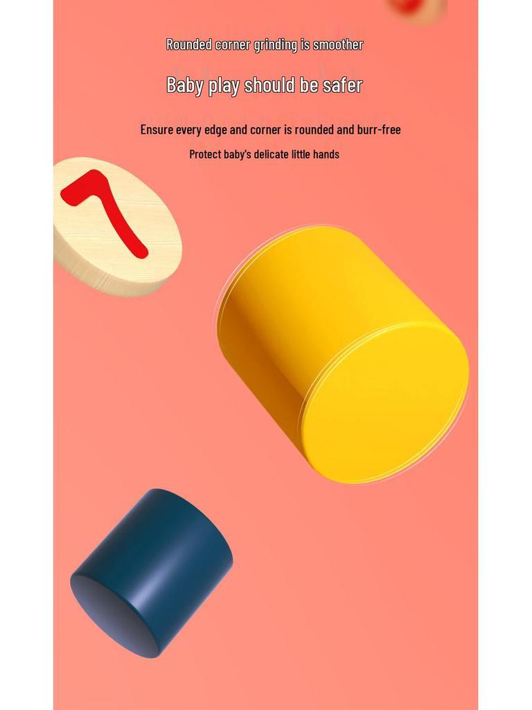 Montessori Zehnerrahmen Mathespielzeug aus Holz: Rechen- und Zählhilfe für Kinder