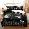 Playboi Carti I AM MUSIC Bedding Set, Duvet Cover + 2 Pillowcases Trendy Album Pattern Bed Linens for Home & Dorm