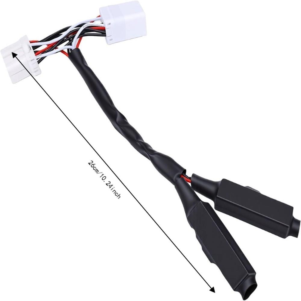 ABS LED Load Resistor Hyper Flashing Fix Blinker Flasher Relay for Elecra Glide 1997-2012