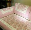 Spring and Summer New Quilted Washed Sofa Cushion Fabric Cushion Cotton Sofa Towel Embroidered Cushion