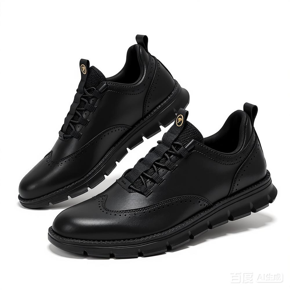 Plus Big Size 50 51 52 Men's Brogue Oxford Shoes Artificial Leather Sneakers British Style Thick Sole Business Casual Shoes