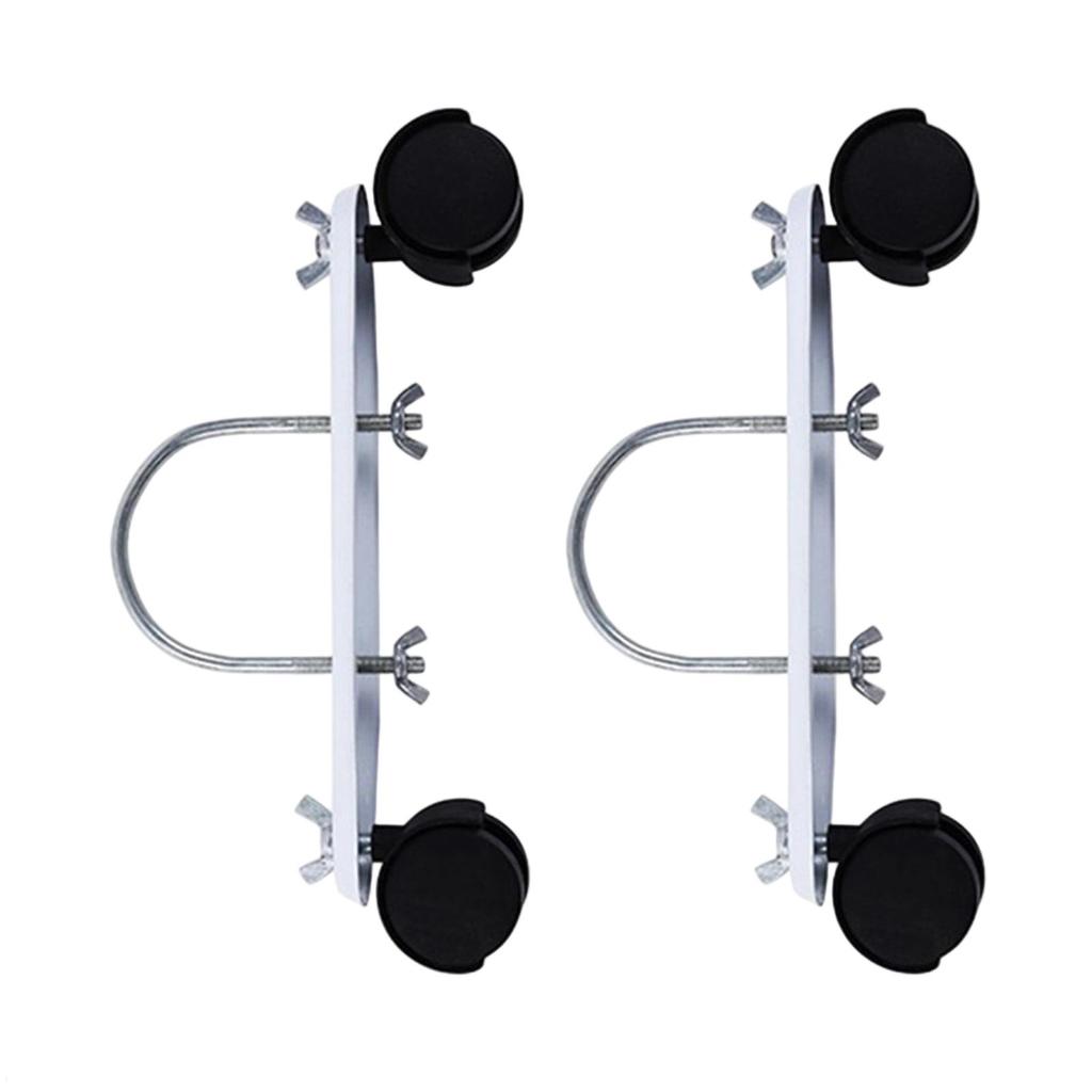 2pcs Electric Oil Heater Bracket Electric heater pulley 360 Degree Rotating Oil Heater Frame Caster Accessories for Home