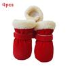 Pet Dog Shoes With Nonslip Warm Cotton Socks For All Seasons Dog Shoes