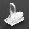 20 Pcs/Set Transparent Tent Clip Hook Plastic Tent Pull Point Durable Tarp Clips  Outdoor Camping