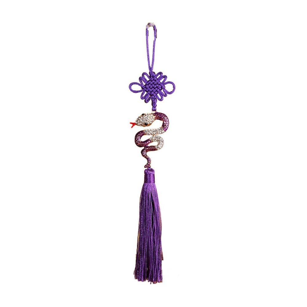 Hanging Chinese Knot Pendant Decorative Chinese Knot Tassels Creative Car Pendant  Living Room