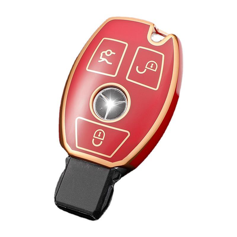 Mercedes-Benz Key Case for S-Class, C200L, A180, GLA200, GLC260.