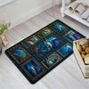 Marine Life Collection Pattern Rug Floor Mat for Living Room or Bedroom Soft and Comfortable Carpet a Gift for Birthday and Holiday.