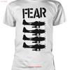 New Fear Band Album Cotton White S 5xl T Shirt Tt585 Vintage Versatile Homme Comfortable Breathable Graphic Fashion