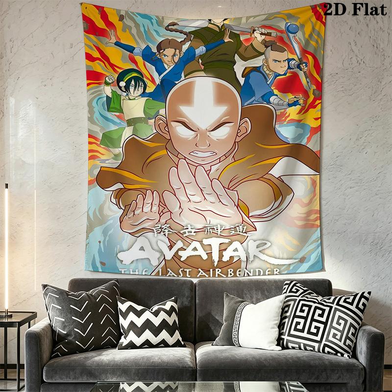 Avatar Anime Pattern Home Decor Tapestry, Wall Hanging, Decorative RV Wall Cloth.MGT0918104