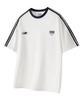 UNTAPPED STUDIO Symbol Oversized Track Short Sleeve Color Block T-Shirt 3 Colors