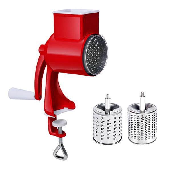 

Зерновая мельница ручная мельница из алюминиевого сплава ручной настольный зажим фрезерный станок для домашней кухни коммерческая шлифовальная гайка красный