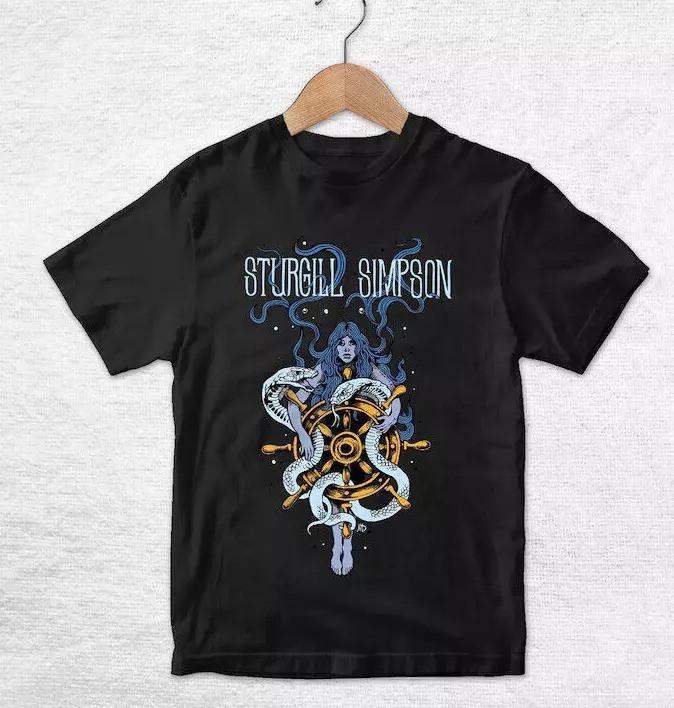 

Sturgill Simpson T-Shirt Short Sleeve Unisex All Size S to 3XL PA1308_52 Unisex T-Shirt XXXL