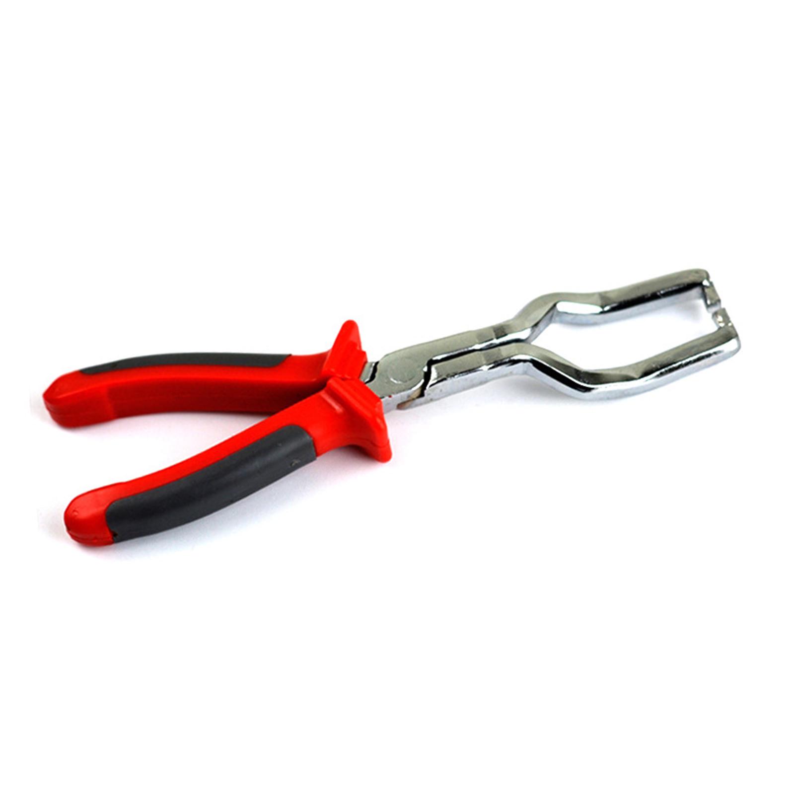 

Топливные плоскогубцы Petro Line с противоскользящей ПВХ-ручкой, из легированной стали, красные, плоскогубцы для отсоединения и снятия топливопровода для автомобиля