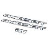 Toyota Tacoma 3D Emblem Cover Set for V6 4x4 SR5 Pickup Truck