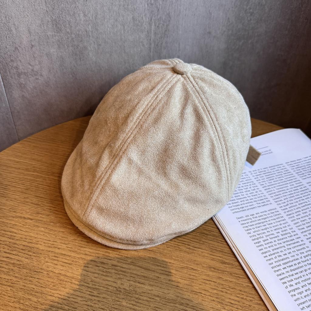 Solid Color Vintage Hat Women Polyester Material Sun Protection Adjustable Fit