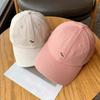 Breathable Women Baseball Hat Cotton Embroidered Peaked Cap Trendy Men Sunshade Hat  Spring