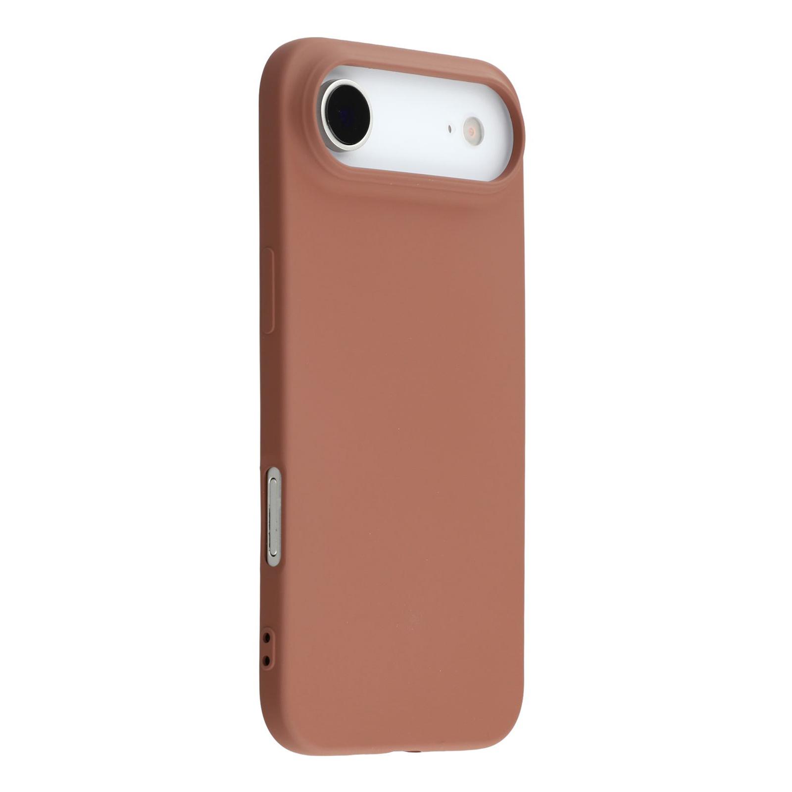 

X-LEVEL For iPhone 17 Air Case Soft TPU Anti Scratch Fiber Lining Phone Cover Titanium Gold