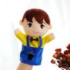 Set of 4pcs 6pcs Family Hand Puppet Member Glove Muppet Plush Toy Educational Learning Kindergarten Dolls for Kids Story Telling