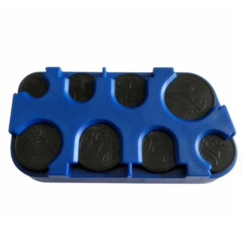 Новый кошелек для монет Дорожный Анти-потеря Коробка для монет Хранение Креативный подарок Кошелек для монет Портативный Пластиковый держатель для монет Хранение Управление деньгами