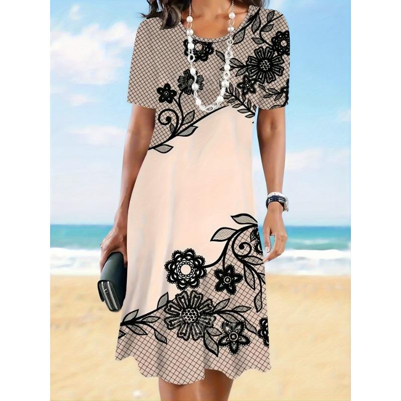 Resort Directional Women s Printed Dress S