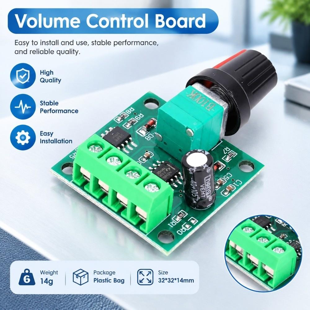 2pcs / 6pcs 1803BK 1803B PWM Speed Controller 2A 30W Electric Motor Controller For Tools