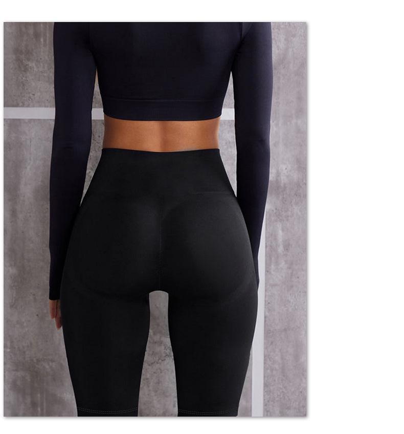 In Stock 2024 Nude Feel Seamless Yoga Shorts - Five-Point Tight Fit, Tummy Control, Perfect for Summer Cycling & Fitness