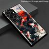 Koi Patroon 2D Telefoonhoesje voor Samsung S26 S25 S24 S23 S22 S21 S20 A56 A36 A16 - Glazen Beschermhoes