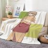 Anime H-HanasakuS IrohaS Throw Soft Warm Throw Blanket for Bedroom Living Room Bed Travel Camping Picnic Gift