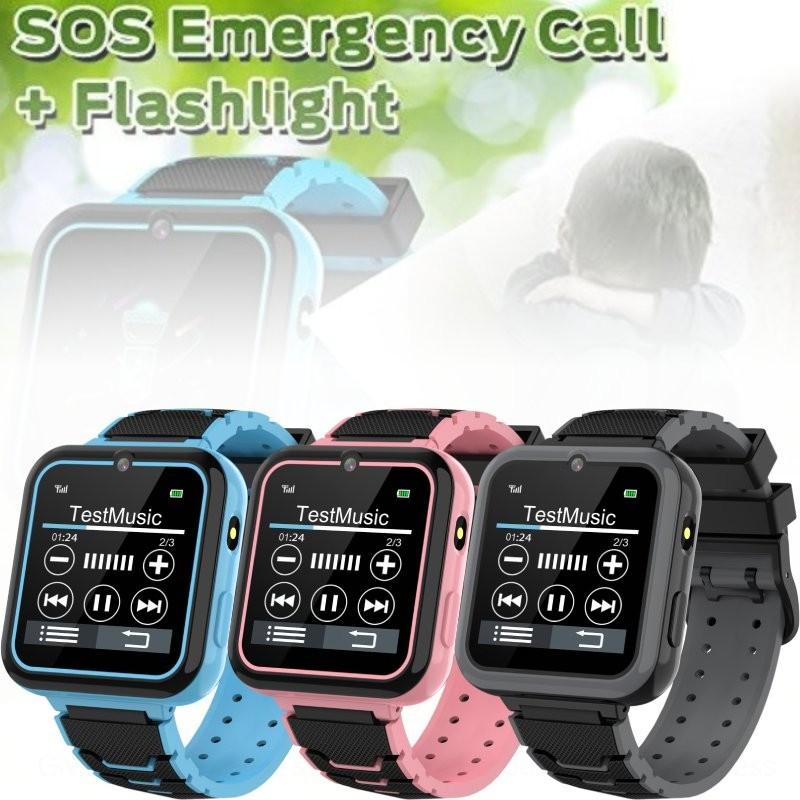 Kids Smartwatch Hd Touch Screen Games Music Two Way Call Calculator Flashlight