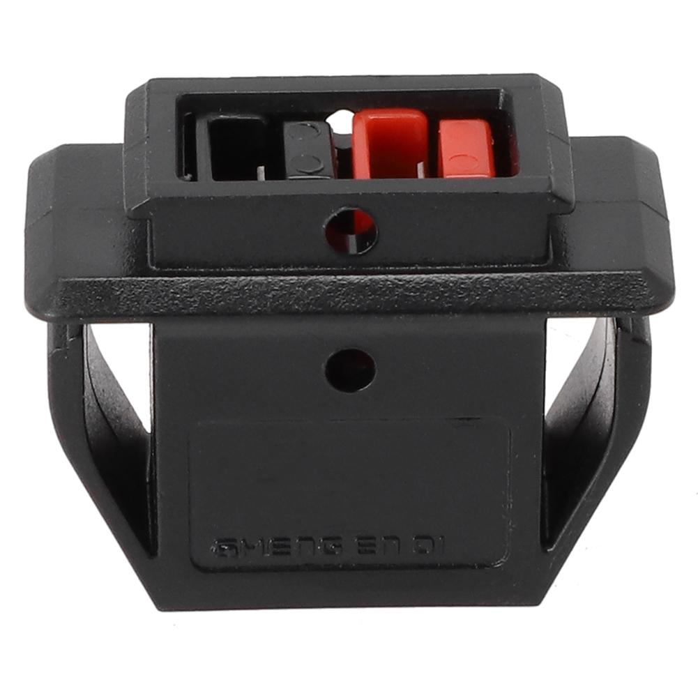 1PC/2PCS PARA Suporte de Montagem Fixa para Plugue Anderson Painel Plugue de Alimentação Externo Suporte Conector de Armazenamento de Energia 2 Pinos 30A/45A 600V