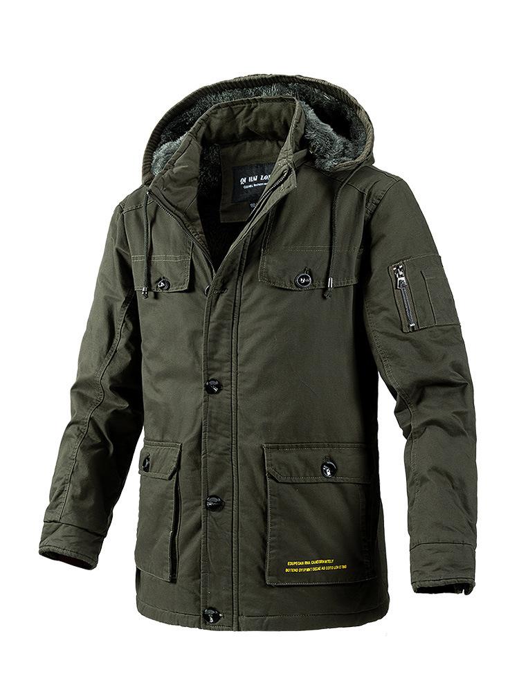 

Зимняя молодежная куртка с хлопковой подкладкой, мужская куртка средней длины, тонкая, стираная, с хлопковой подкладкой, плотное пальто, куртка с хлопковой подкладкой, тренд, инструменты 3XL