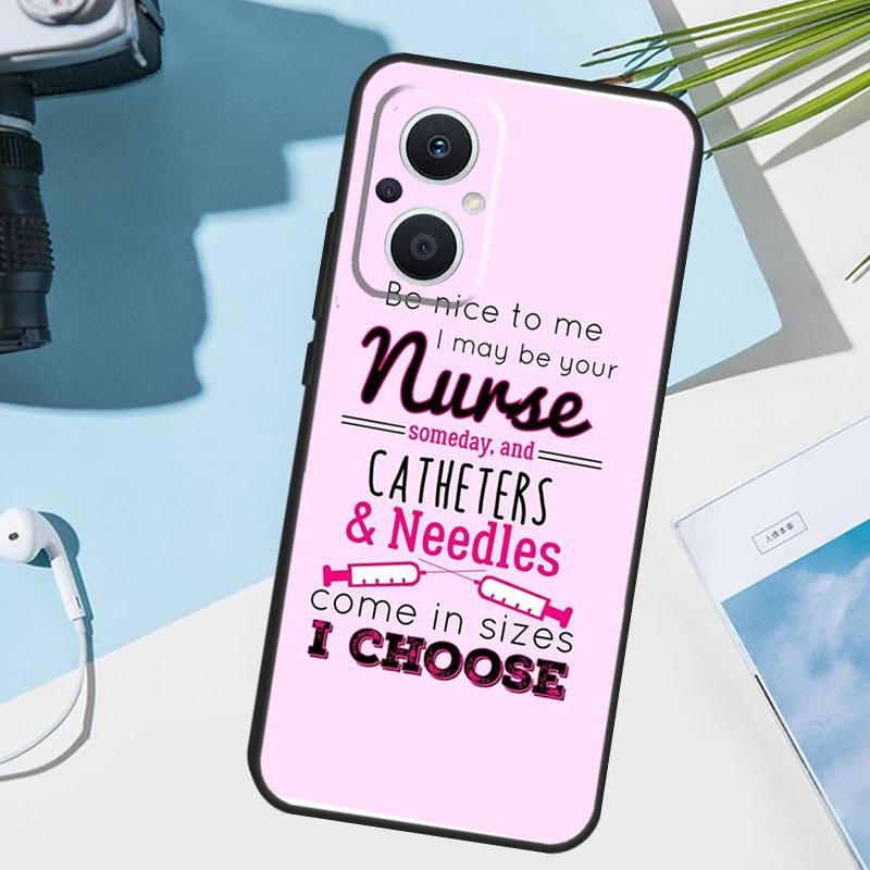 Medicine Doctor Nurse Case For OPPO Reno 12F 12 13 11 F 8T 7 8 10 Pro OPPO Find X8 X6 Pro X3 X5 Lite Phone Cover