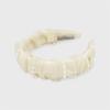 Soft Pearl Shirred Hairband JP-23-316HB