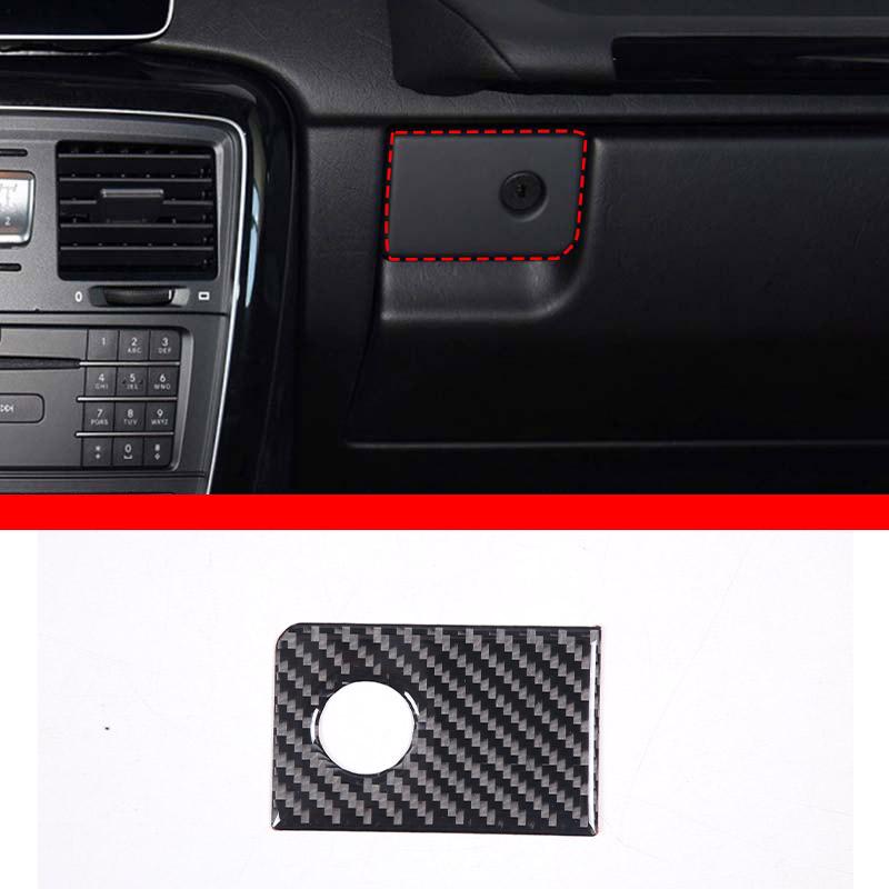 Soft carbon For Mercedes Benz G class W463 2013-18 Car Air Outlet Door Handle Trim sticker Inner & Outer Decoration Accessories