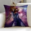 Stylish Mmylene Farmerable Cushion Cover Soft  EasyWash Pillow Case  Versatile for Couch Bed Travel and Office