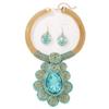 Set Jewelry Creative With Electroplated Crystal Accessories And Modern Style For Enthusiasts Fashion