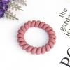 1PC New Frosted Telephone Line Wire Hair Ring Seamless Head Rope Ponytail Hair Ring Elastic Rubber Band Hair Accessories