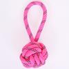 Dog Toy Cotton Ropes Woven Knot Dogs Toy Bite-resistant Knot Rope Toys for Dog Teeth Grinding Chew Proof Toys for Puppy Training