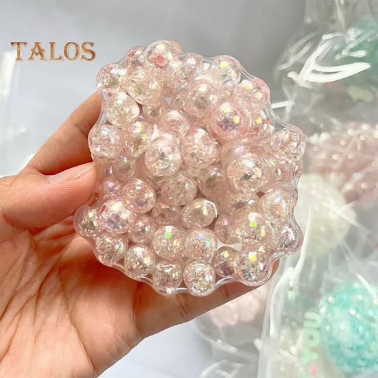 Kulka antystresowa wypełniona koralikami Zabawka łagodząca lęk Kulka do ściskania Zabawka sensoryczna Dzieci Nastolatki Dorośli Przenośna Miękka Kulka TPR Ściskanie Zabawka Fidget