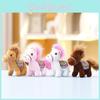 Animal Plush Pony Doll Accessory Soft Short Plush Kids Gift Bag Hanger With Cute Design