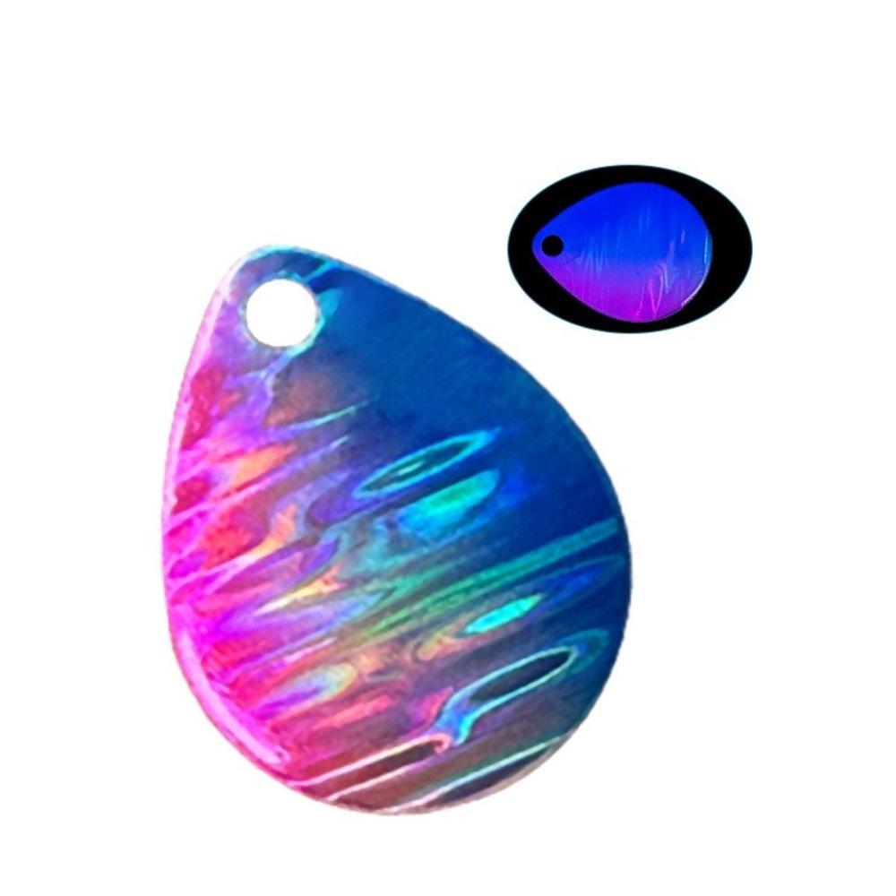 UV laser Spinner Blade Colorful Lure Making Parts Spinnerbaits Fishing Lure Fishing Lure