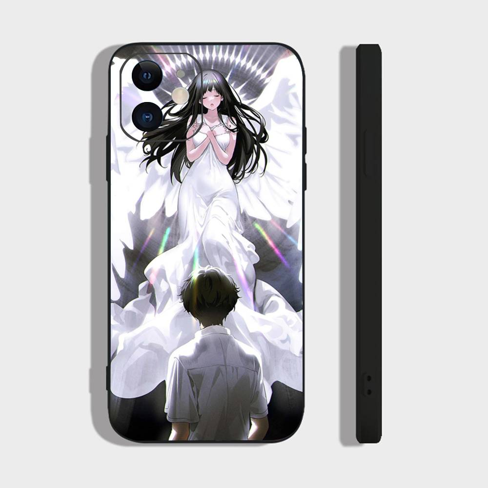H-Hyouka Anime Handyhülle Für IPhone 17 Air 16 15 14 13 Pro Max 11 12 Schwarze Silikonhülle