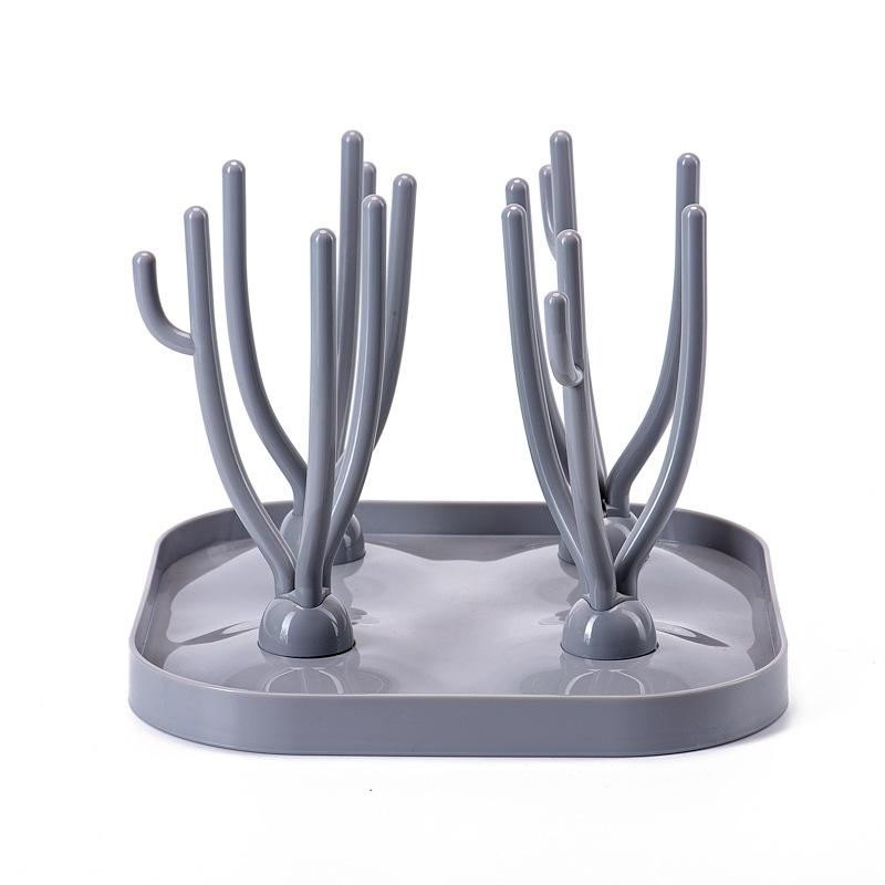 Baby Bottle Drying Rack Feeding Cup Holder Removable Collapsible Tree Rack Cleaning Pacifier And Accessories Storage Drying Rack