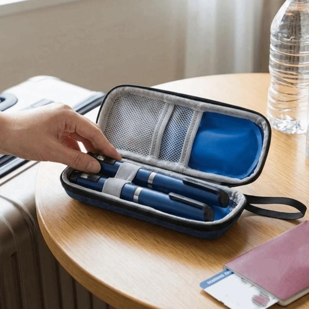 Temperature Display Insulin Cooling Bag Waterproof Travel Cooler Case Cold Storage