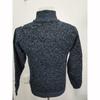 Herren Fleece Dickerer Pullover Halber Reißverschluss Rollkragen Warm Pullover Schlank Gestrickt Wollpullover Frühling