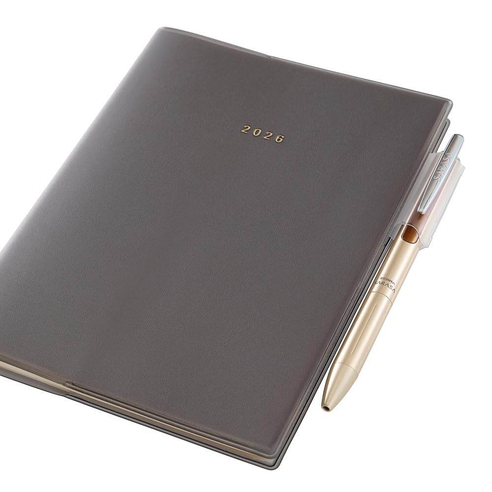 NOLTY Planner 2026 B6 Monthly Access 2 Black 6479 December (Starts 2025)