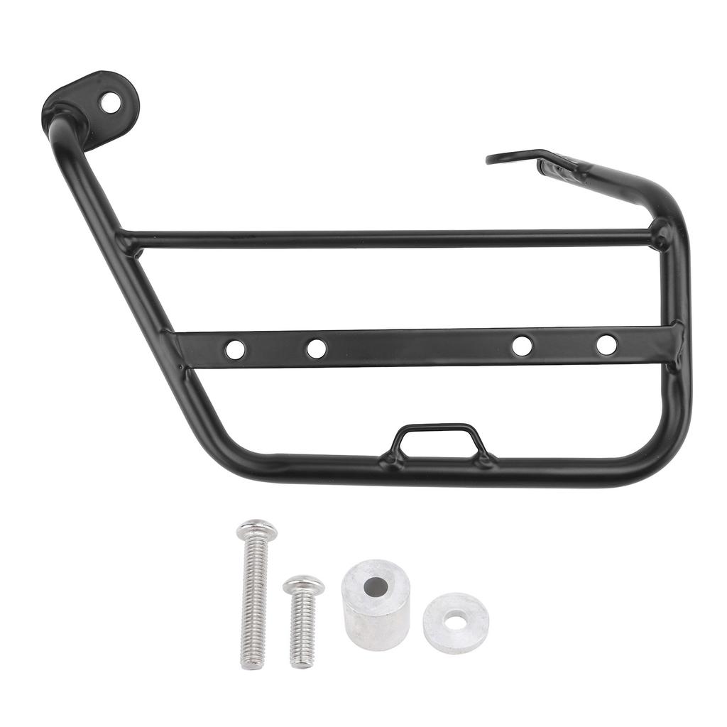 Motorcycle Side Luggage Rack Iron Strong Load Bearing Electrostatic Spraying Side Storage Rack for Z650RS 2022 2024