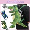 Plush Dinosaur Backpack For Toddlers Cozy T-rex And Triceratops Designs